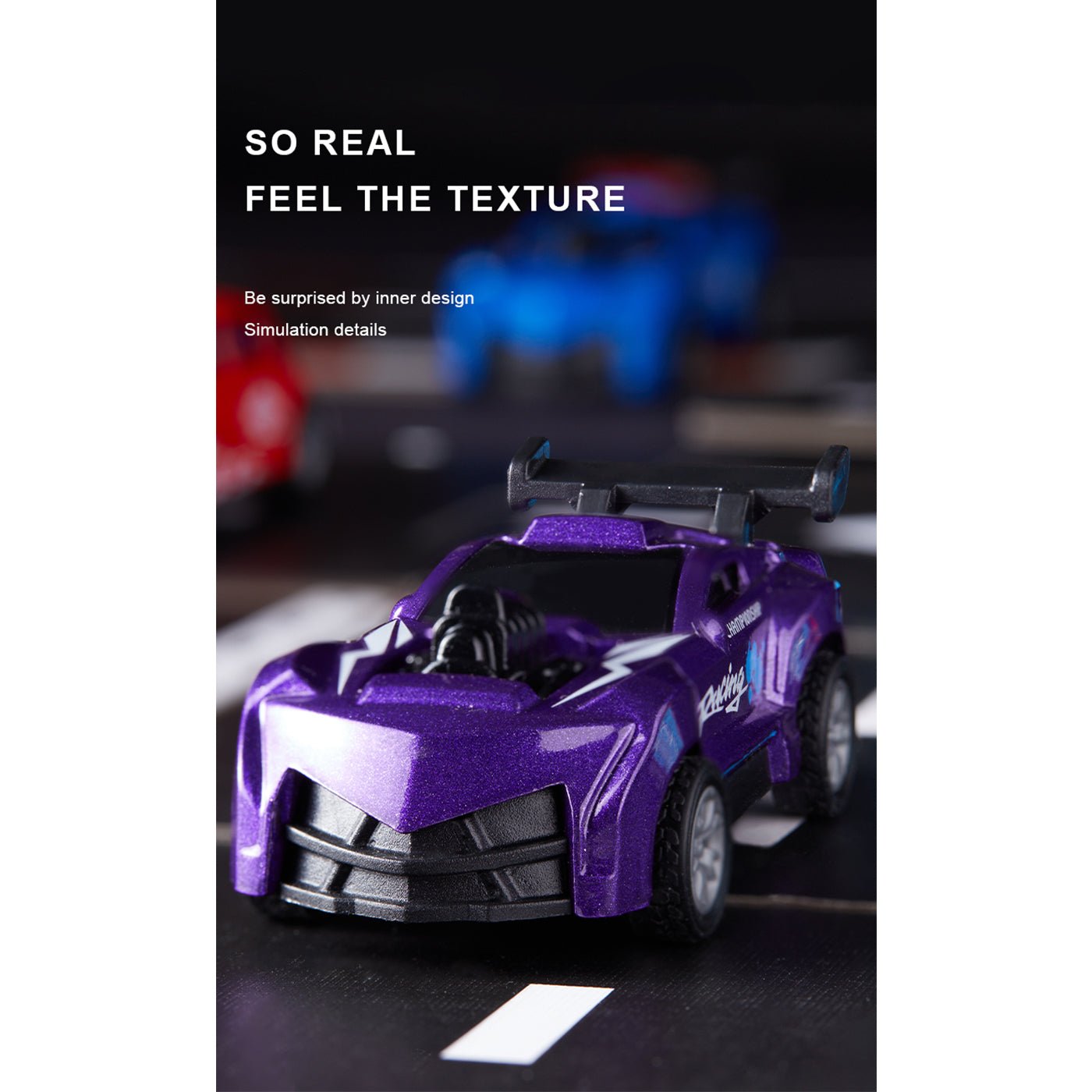 Alloy Classic Pullback Racing Cars 50pcs-4