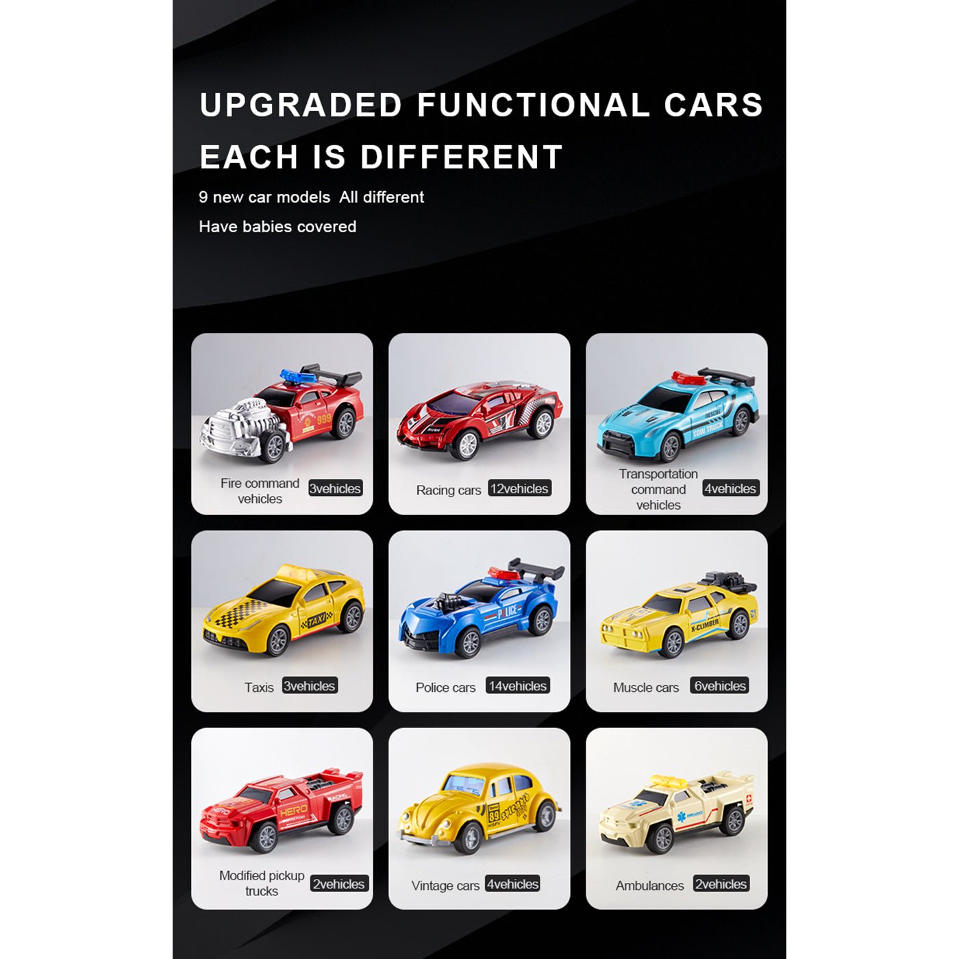 Alloy Classic Pullback Racing Cars 50pcs-3