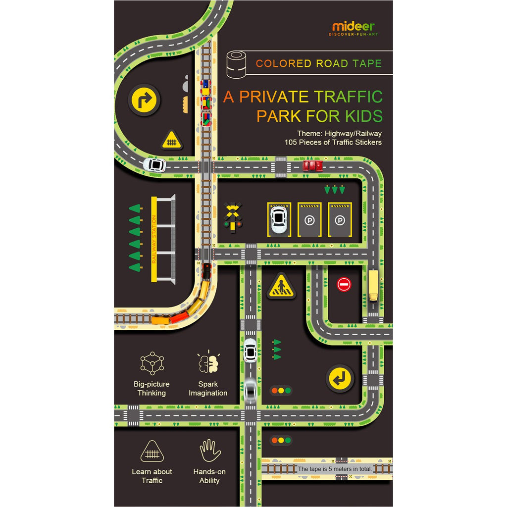 Colored Road Tape Box-1