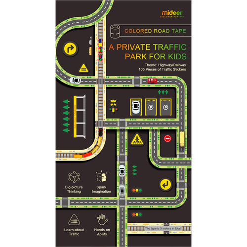 Colored Road Tape Box-1
