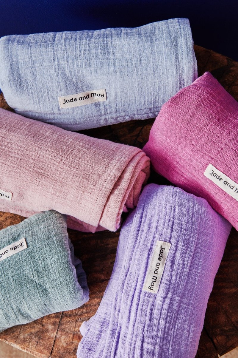 Cotton Baby Wrap - Pastels-0