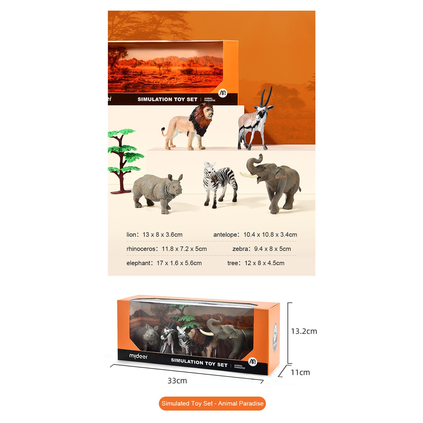 Simulation Toy Set - Animal Paradise-4