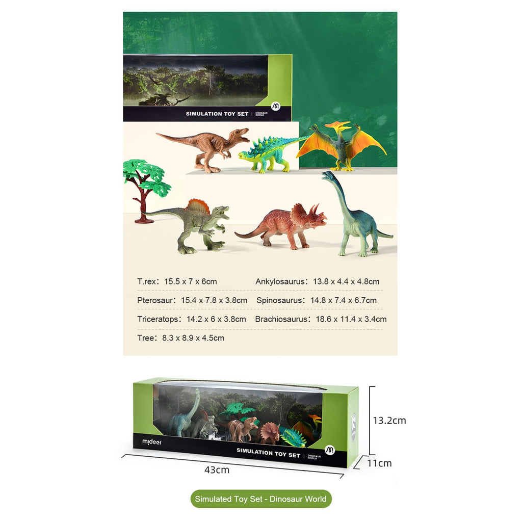 Simulation Toy Set - Dinosaur World-3