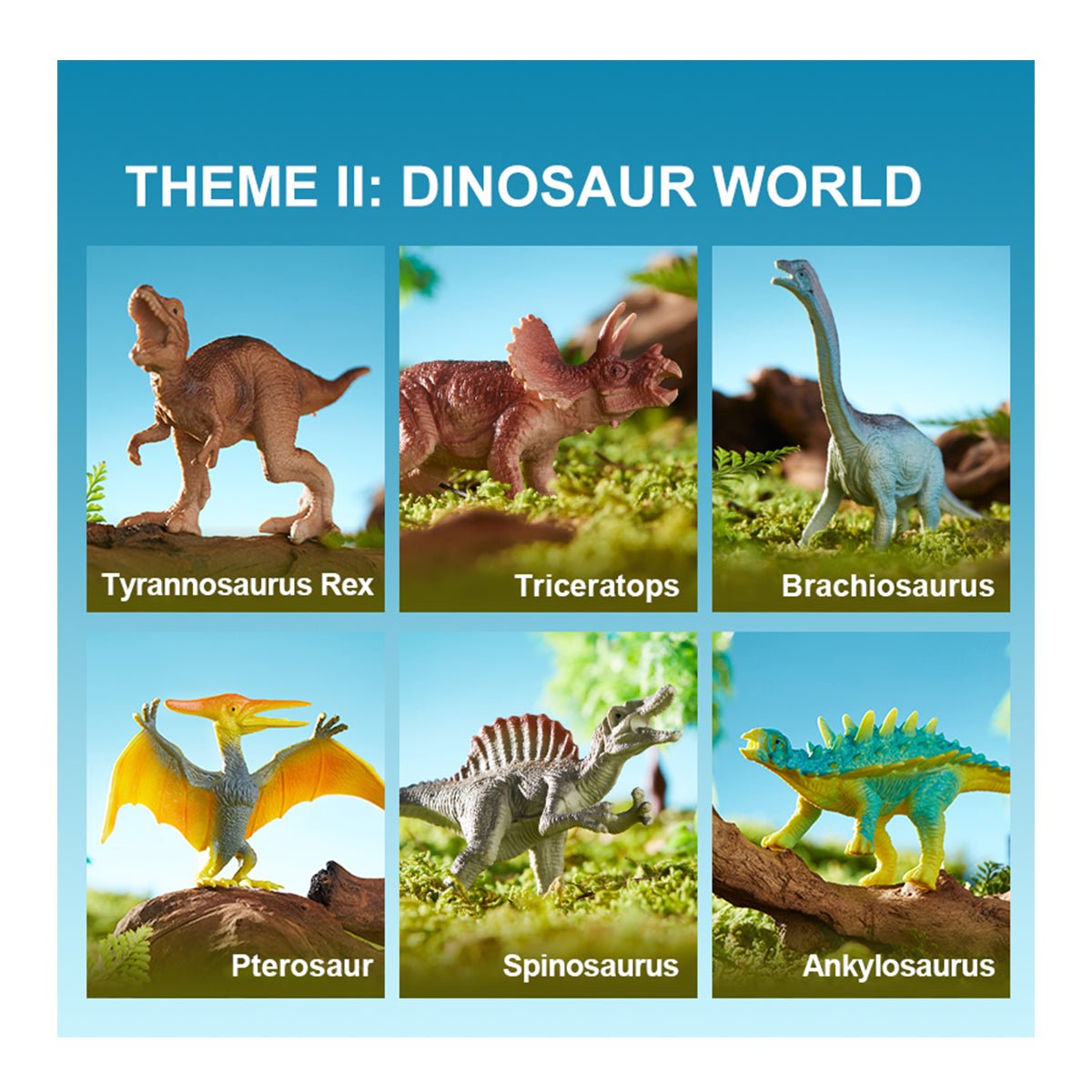 Simulation Toy Set - Dinosaur World-2